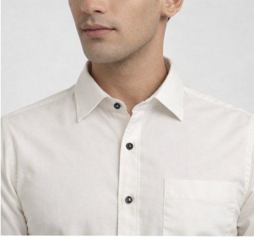 Amazon Beige Casual Shirt 8 Collar