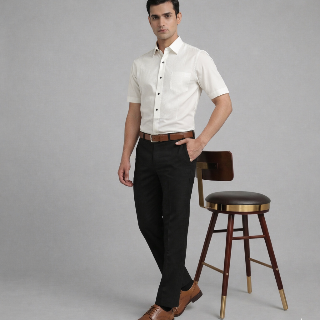 Amazon Grey Casual Shirt 9 full front