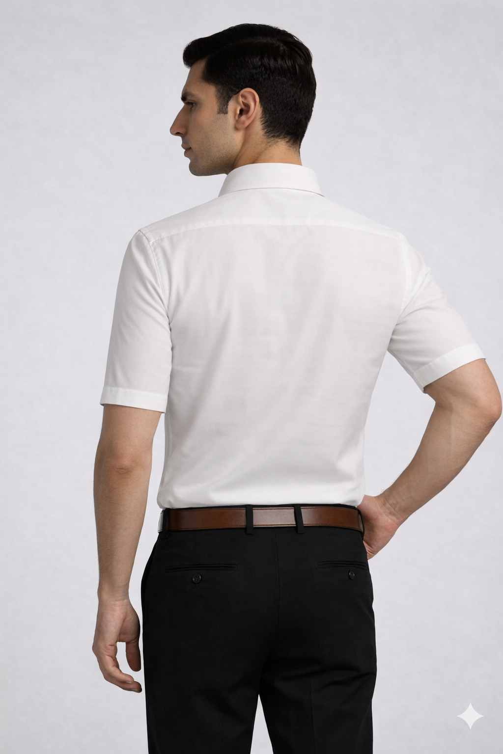 Amazon Grey Casual Shirt 9 half back